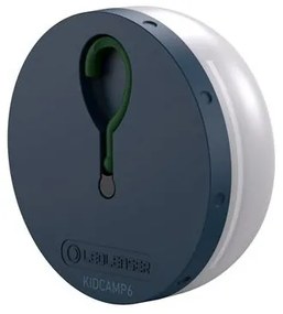 Ledlenser KIDCAMP6 DINO - fényerőszabályozható hordozható LED-lámpa LED/3×AAA IP44 zöld