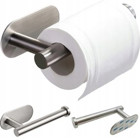 Wc-papír Tartó Fém Szatén Loft Prémium Fali Wc