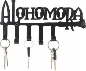 Fali akasztó fém fekete Harry Potter kulcstartó akasztók