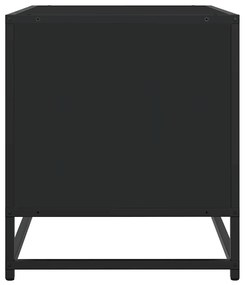fekete szerelt fa TV-szekrény 270 x 40 x 46 cm