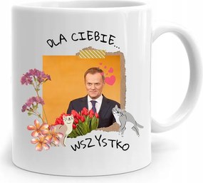 Donald Tusk Po Platform Bögre Mindent Neked, fényképes nyomtatással