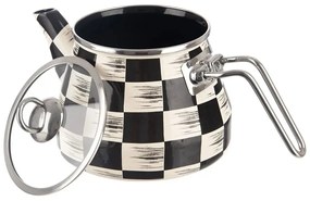 Orion Šachovnice Lem zománcozott teáskanna, 2 l