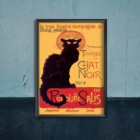 Poszter Poszter Rodolphe Salis Le chat noir