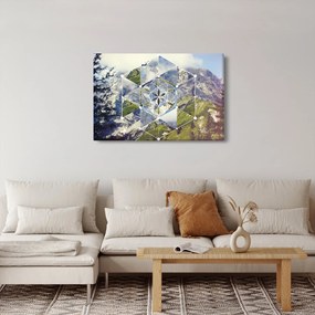 Kép - Geometriai ábra (90x60 cm)