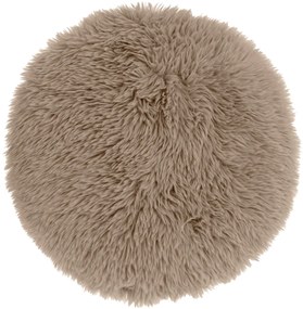 Kerek dekoratív párna MATS 40 cm, taupe