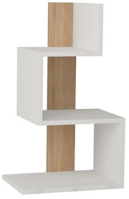 Kis asztal Rosie - White, Oak