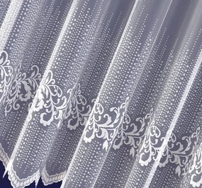 Mg Függöny jacquard 628/129 Fehér magasság 250cm pol 0,5m