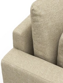 Halmstad 3 személyes ottomános kanapé, balos