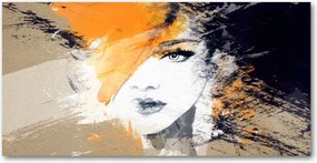 Fotótapéta üveg falra Női portré 140x70