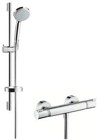 Zuhany csaptelep Hansgrohe Croma 100 zuhanyszettel együtt 150 mm króm 27032000