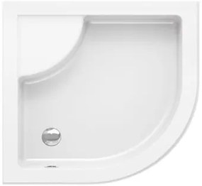 Ravak Sabina alacsony zuhanytálca negyedkör alakú 90x90 cm akril a217001020 SA90LA0