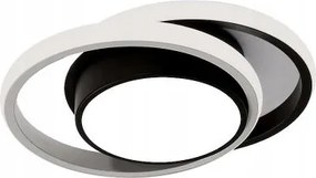 Modern Led Mennyezeti Lámpa 32W 6500K 2350LM fekete-fehér