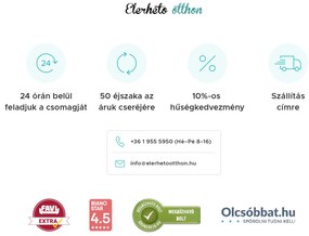 Gyorsan száradó frottír hajturbán piros, 100% pamut
