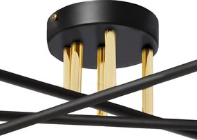 Kaspa ASTRA 6 10776602 Plafonlámpa 6x9W/E14 IP20