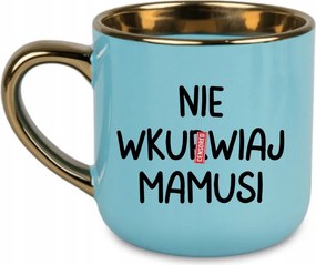 Elegáns bögre "Ne idegesítsd fel anyát" 330 ml 400 ml 400 Kék