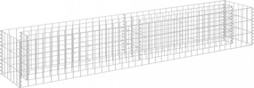 horganyzott acél gabion magaságyás 180 x 30 x 30 cm