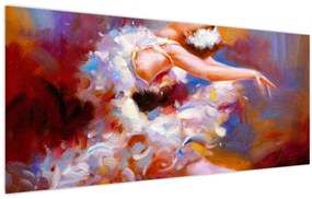 Kép - Balerina, festmény (120x50 cm)