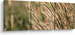 Kép - Gabona (órával) (90x30 cm)