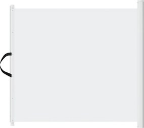 vidaXL behúzható fehér kisállatkapu 102,5x125 cm