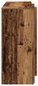 recepciós pult antik fa 200x50x103,5 cm szerelt fa