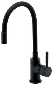 FERRO - Mosogató csap rugalmas karral matt fekete