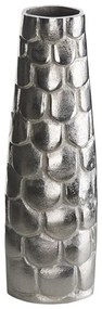 Alumínium  Virágtartó váza 47 Ezüst SUKHOTHAI Beliani