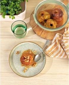 Üveg sütőforma forrólevegős fritőzhöz 20,5x19,5 cm – Lékué