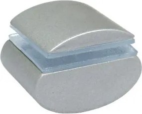 Üvegpolc tartó króm matt üveg 6-10mm