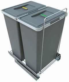 Elletipi ECOFIL beépíthető szemetes, 35 + 35 l