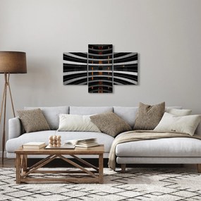 Absztrakt kép - épület (90x60 cm)