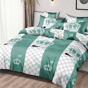Ágynemű CROWN GREEN 7 részes 140X200 cm
