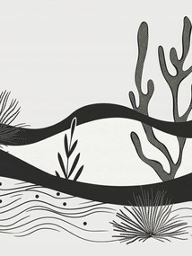 Poszter 75x100cm Kert az éjszakában