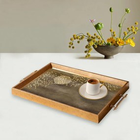 Üveg tálca, 38×24 cm – TPEA9818
