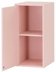 Boxie 1 ajtós fali szekrény 80x40x37 cm pink