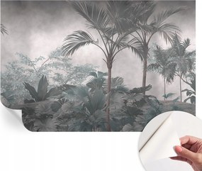 Divatos öntapadós fali tapéta Egzotikus természet 104x70 cm