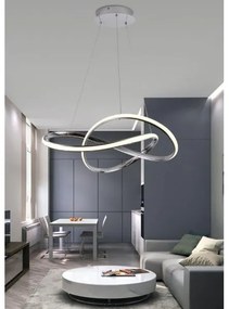 Brilagi - LED Dimmelhető csillár zsinóron COSMOWAVE LED/70W/230V króm + távirányító