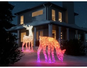 Twinkly TW3RD140SPP-TEU - LED RGBW Dimmelhető kültéri rénszarvas 160xLED IP44 Wi-Fi
