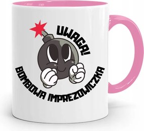 Bulizóknak Bulizós Bögre Rózsaszín, fényképes nyomattal