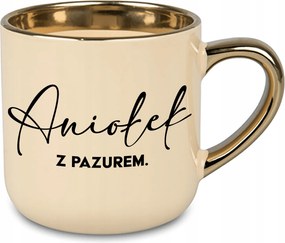 Bögre Nagy Krém Angyalka Karommal Ajándék Férj Feleségének Évfordulóra