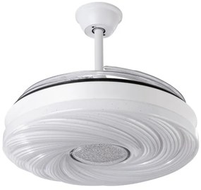 LED Dimmelhető mennyezeti ventilátor LED/60W/230V + távirányítás