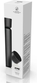 Fekete rozsdamentes acél termobögre 650 ml Singles – Zone