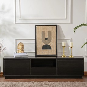 TV asztal Vanguard Wood Fekete