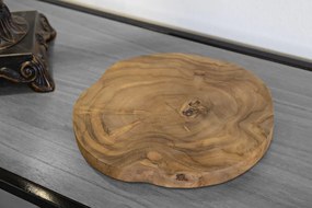 Tálca pokon teak ø 25x2cm