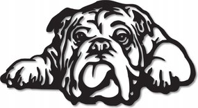 Mopsz Fali Dekoráció 3D Panel Áttört Kép Mopsz Fa Áttört Dekoráció