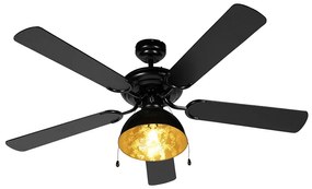 Ipari mennyezeti ventilátor fekete - Mistral Magna