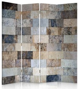 Gario Paraván Márványtégla Méret: 145 x 170 cm, Kivitelezés: Klasszikus paraván
