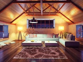 Abigail shaggy szőnyeg 80 x 150 cm barna terra