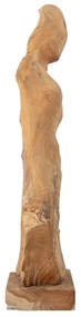 Leona teakfa szobor, magasság 70 cm - Bloomingville