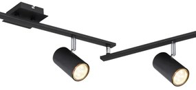 Globo 57910-6B - Spotlámpa ROBBY 6xGU10/35W/230V fekete