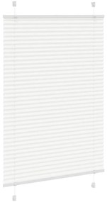 pliszírozott redőny Fehér 85x150 cm szövetszélesség 84,4 cm